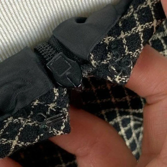 Kasper pencil skirt size 14 grid check career - Picture 6 of 8